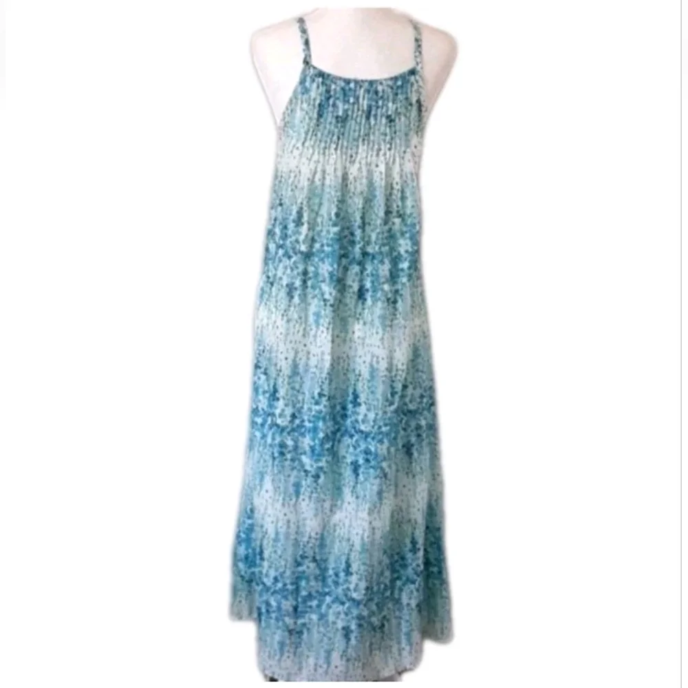 NWT Christy Dawn The Lily Cottage Core Dress in Morning Gladiola Blue/White Sz M